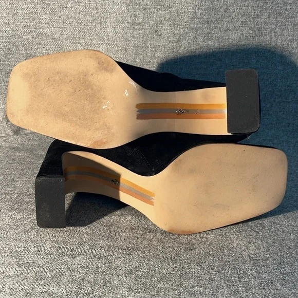 Sam Edelman Irie Square Toe High Heel Bootie.